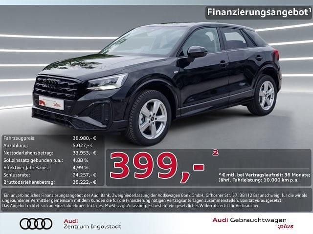 Gebraucht Audi Q2 S-Line 190 PS (139 kW) 2025 Mythosschwarz metallic SUV