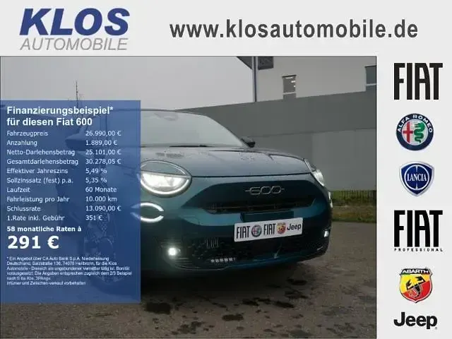 Gebraucht Fiat 600 La Prima 110 PS (80 kW) 2026 SUV