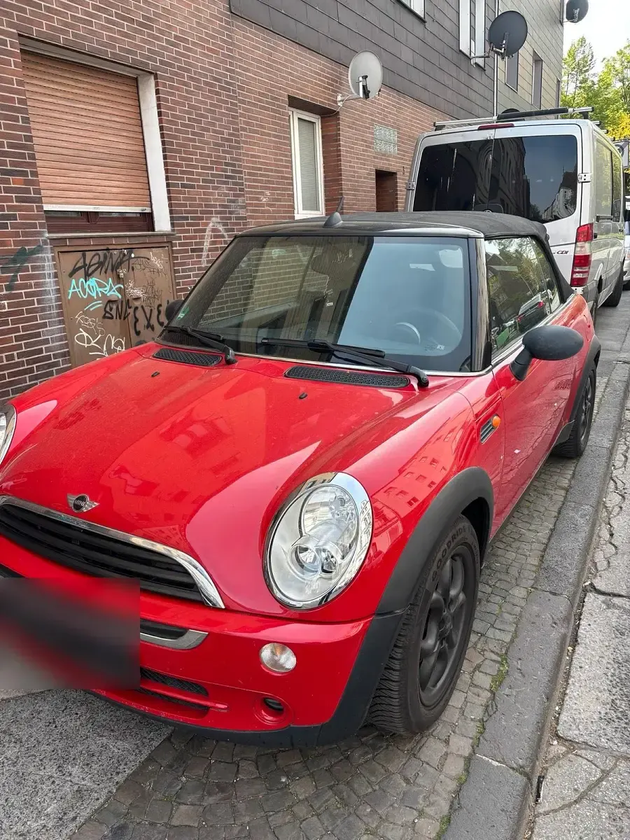 Gebraucht Mini Cooper Cabriolet 90 PS (66 kW) 2005 Rot Cabrio