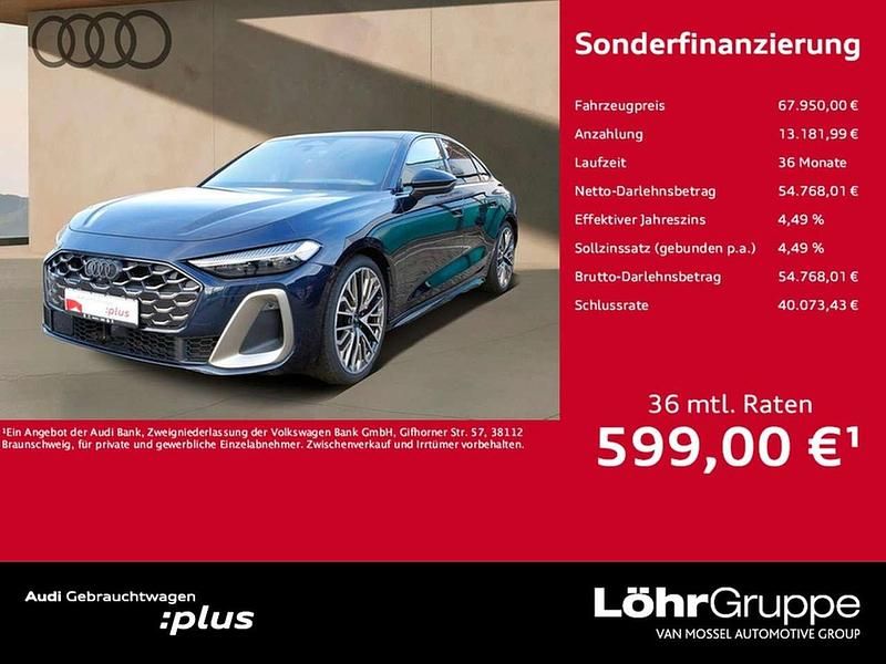 Firmamentblau metallic Gebraucht 2024 Audi S5 Sport Limousine | 67.950 € (Fairer Preis) - Bild 1/3