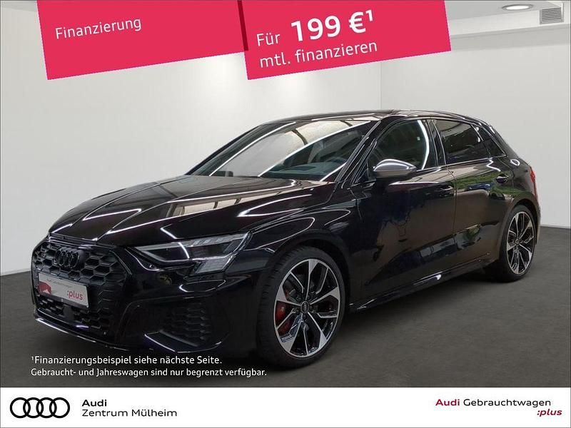 Mythosschwarz metallic Gebraucht 2024 Audi S3 Business Limousine | 43.350 € (Fairer Preis) - Bild 1/3