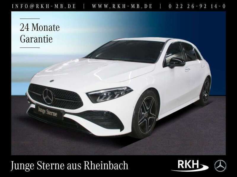 Weiß Gebraucht 2024 Mercedes A250 AMG line Limousine | 36.980 € (Fairer Preis) - Bild 1/4