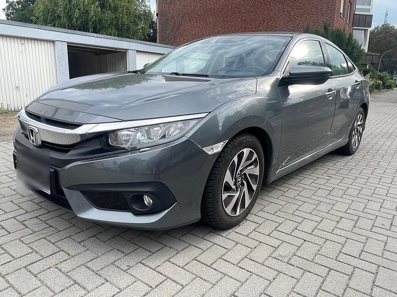 Grau Gebraucht 2017 Honda Civic Sport Limousine | 18.000 € (Guter Preis) - Bild 1/4