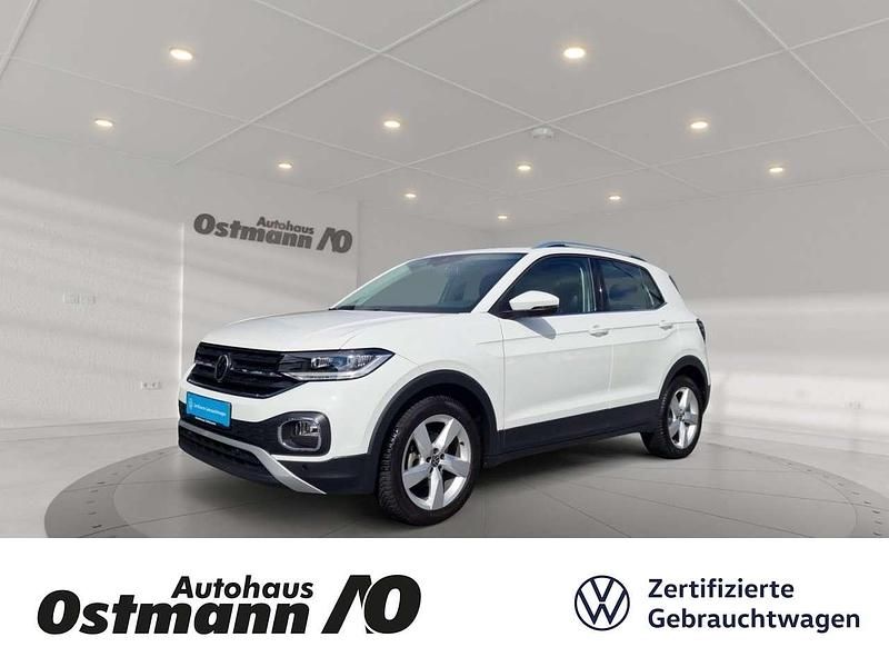 Pure white Gebraucht 2021 VW T-Cross Style SUV | 20.981 € (Etwas zu teuer) - Bild 1/4
