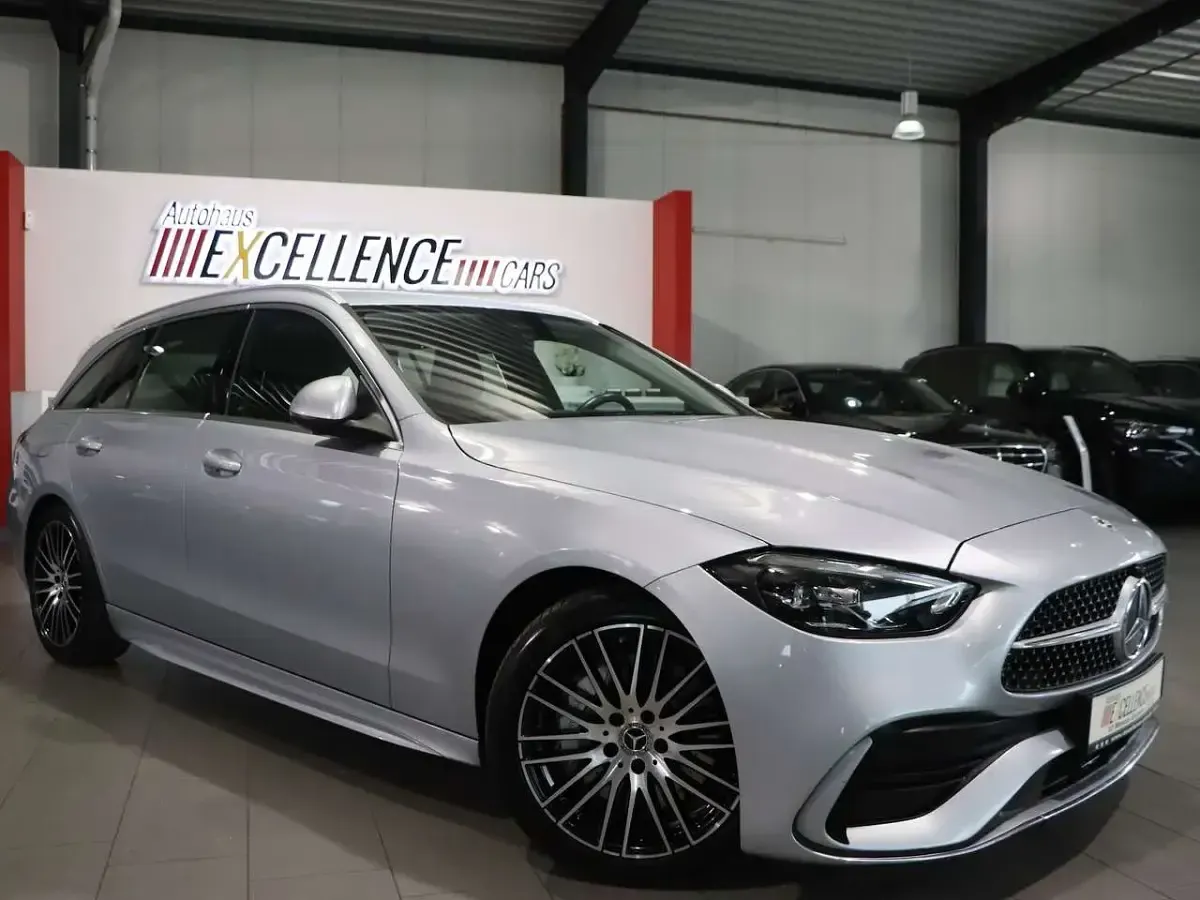 Gebraucht Mercedes C220 Advanced 200 PS (147 kW) 2022 Hightech silber Kombi