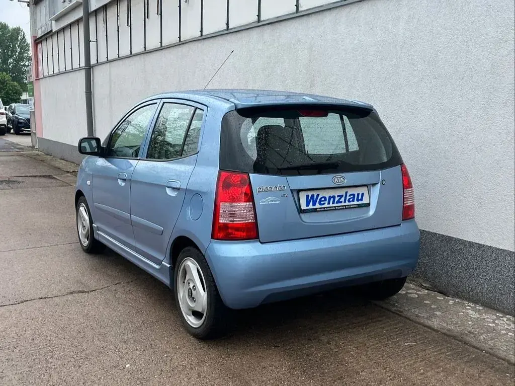Gebraucht Kia Picanto EX 65 PS (47 kW) 2005 Blau Kleinwagen