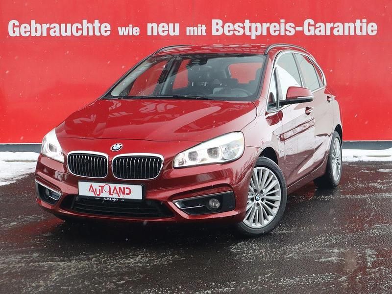 Gebraucht BMW 220 Active Tourer Luxury Line 190 PS (139 kW) 2017 Rot Van / Kleinbus