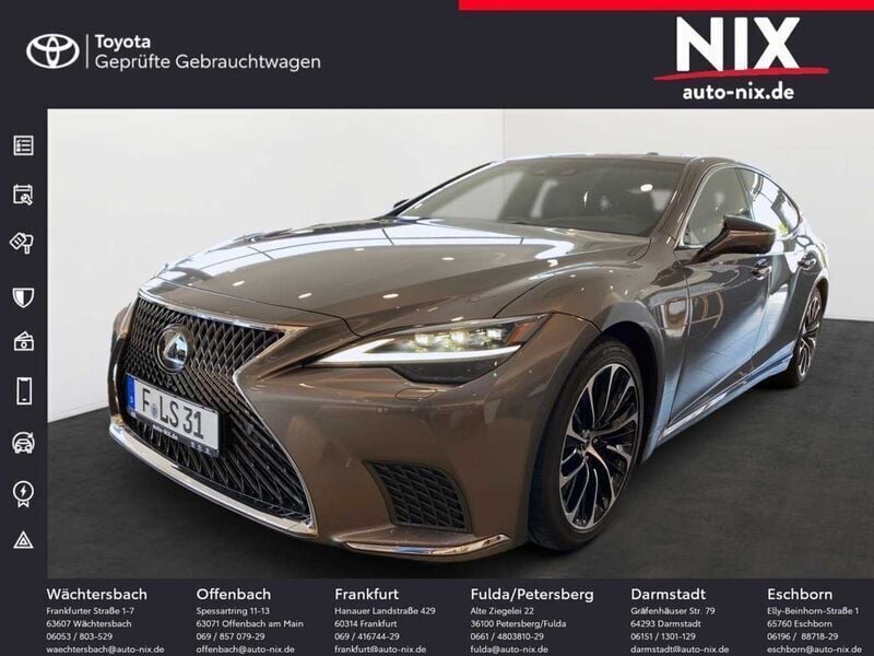 Graugrau Gebraucht 2023 Lexus LS500h Luxury Line Limousine | 92.900 € - Bild 1/4