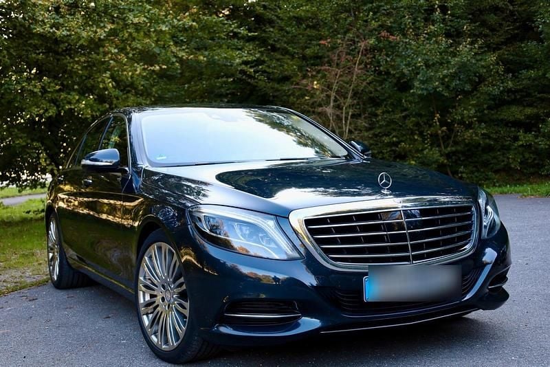 Blau Gebraucht 2014 Mercedes S350 Edition 1 Limousine | 32.000 € - Bild 1/4