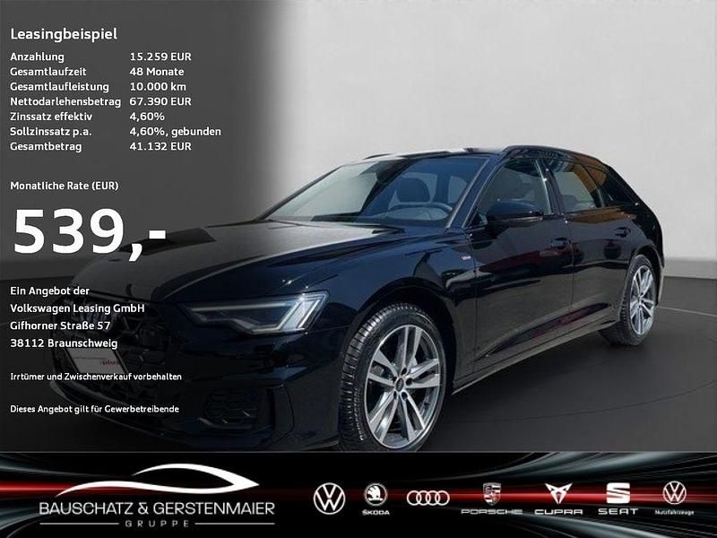 Brillantschwarz (schwarz) Neu 2025 Audi A6 S-Line Kombi | 67.390 € (Fairer Preis) - Bild 1/4