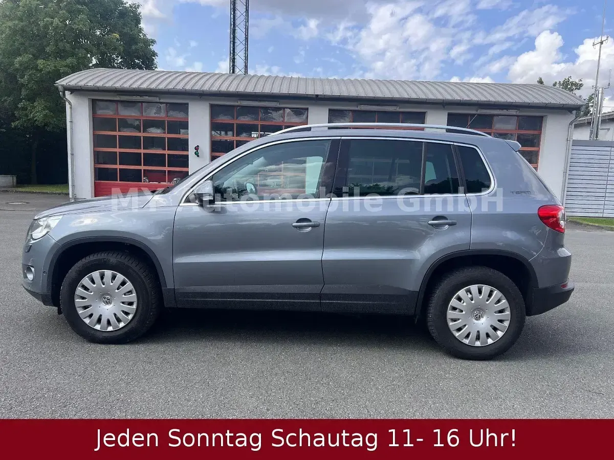 Gebraucht VW Tiguan Team 150 PS (110 kW) 2010 Grau SUV