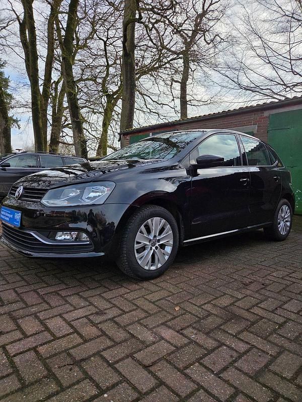 Gebraucht VW Polo Highline 90 PS (66 kW) 2015 Schwarz Kleinwagen