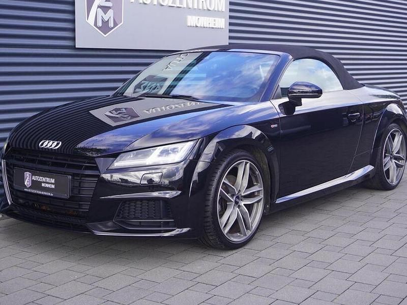Gebraucht Audi TT Roadster S-Line 179 PS (131 kW) 2016 Mythosschwarz metallic Cabrio