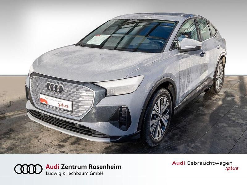Grau Gebraucht 2022 Audi Q4 Sportback e-tron Advanced SUV | 25.880 € (Fairer Preis) - Bild 1/4