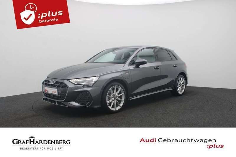 Daytonagrau perleffekt Gebraucht 2025 Audi A3 Sportback e-tron S-Line Limousine | 46.980 € - Bild 1/4
