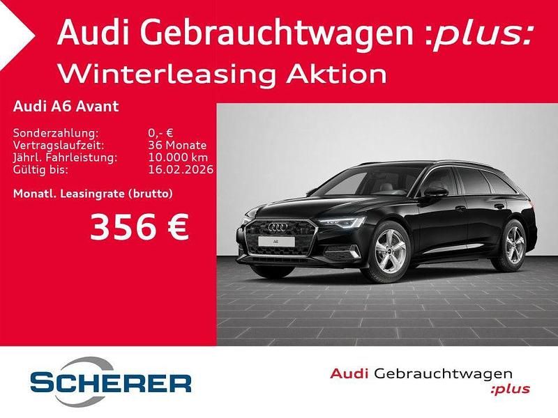 Mythosschwarz metallic (metallic) Gebraucht 2025 Audi A6 Ambiente Kombi | 48.780 € (Etwas zu teuer) - Bild 1/2