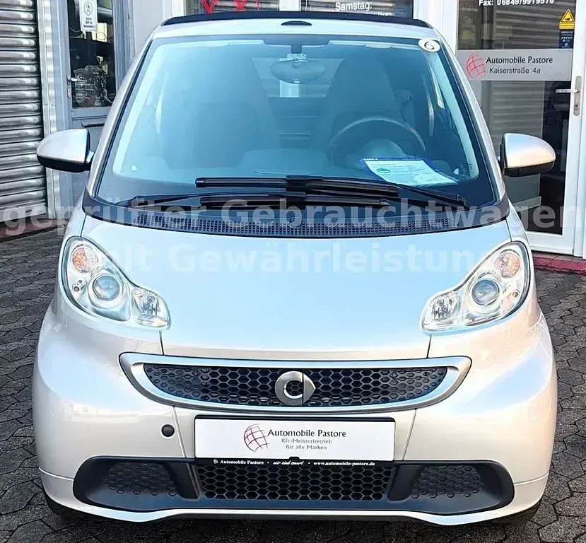 Gebraucht Smart ForTwo Cabrio 71 PS (52 kW) 2014 Silber Cabrio