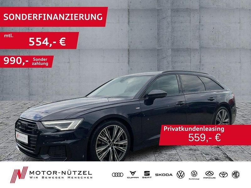 Firmamentblau metallic Gebraucht 2022 Audi A6 Ambiente Kombi | 40.750 € (Guter Preis) - Bild 1/4