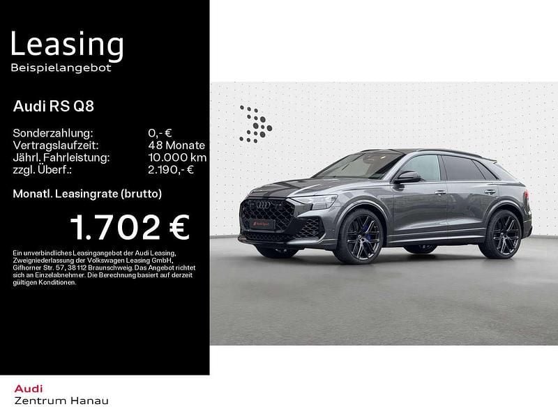 Neu Audi RS Q8 Performance 640 PS (470 kW) 2026 Daytonagrau perleffekt SUV