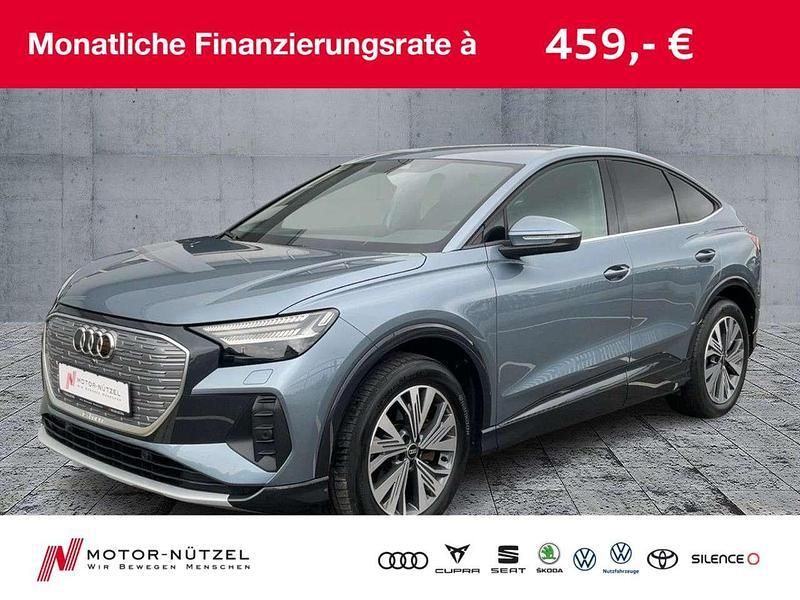 Geysirblau metallic Gebraucht 2022 Audi Q4 e-tron SUV | 34.930 € (Guter Preis) - Bild 1/4
