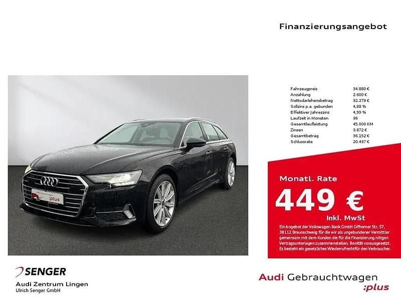Gebraucht Audi A6 Ambiente 245 PS (180 kW) 2021 Mythosschwarz metallic Kombi