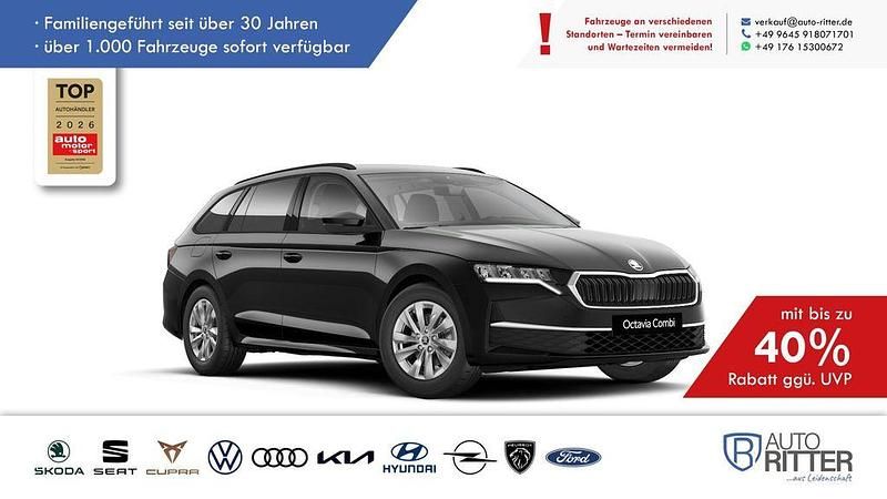 Neu Skoda Octavia Selection 150 PS (110 kW) 2026 Silber Kombi