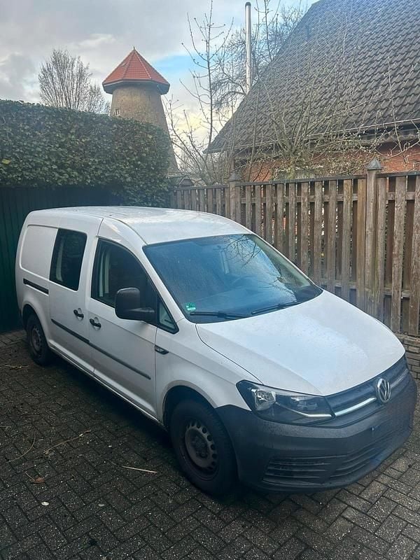 Gebraucht VW Caddy Maxi 102 PS (75 kW) 2017 Weiß Van / Kleinbus