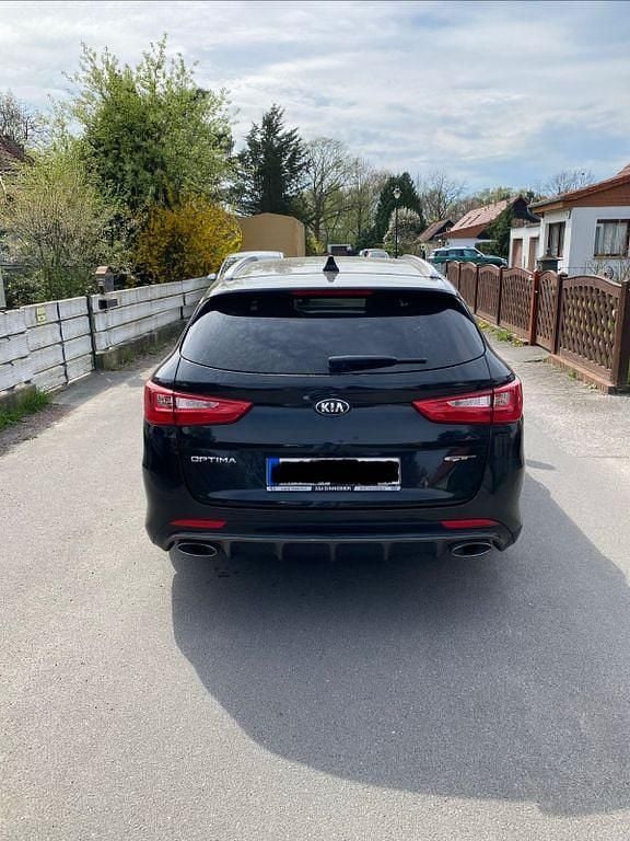 Gebraucht Kia Optima GT 245 PS (180 kW) 2017 Schwarz Kombi