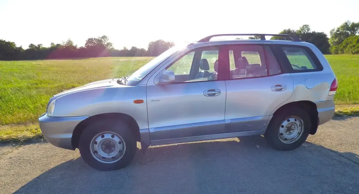 Gebraucht Hyundai Santa Fe 125 PS (91 kW) 2005 Silber SUV