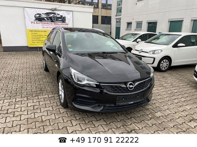 Schwarz Gebraucht 2021 Opel Astra Business Elegance Kombi | 14.290 € (Fairer Preis) - Bild 1/4