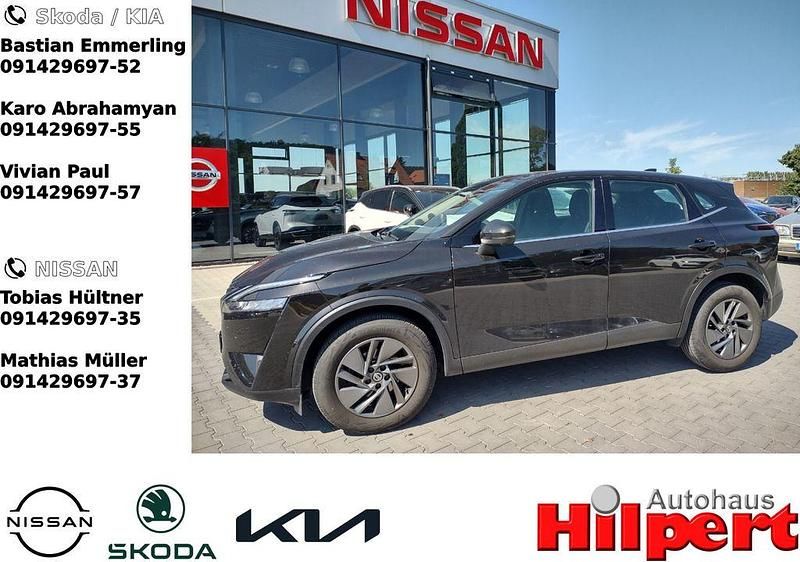 Black (metallic) Gebraucht 2021 Nissan Qashqai Acenta SUV | 22.490 € (Fairer Preis) - Bild 1/4