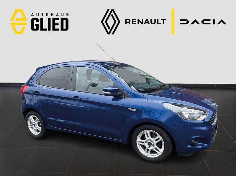 Gebraucht Ford Ka Plus Cool & Sound Edition 86 PS (63 kW) 2018 Blau Kleinwagen