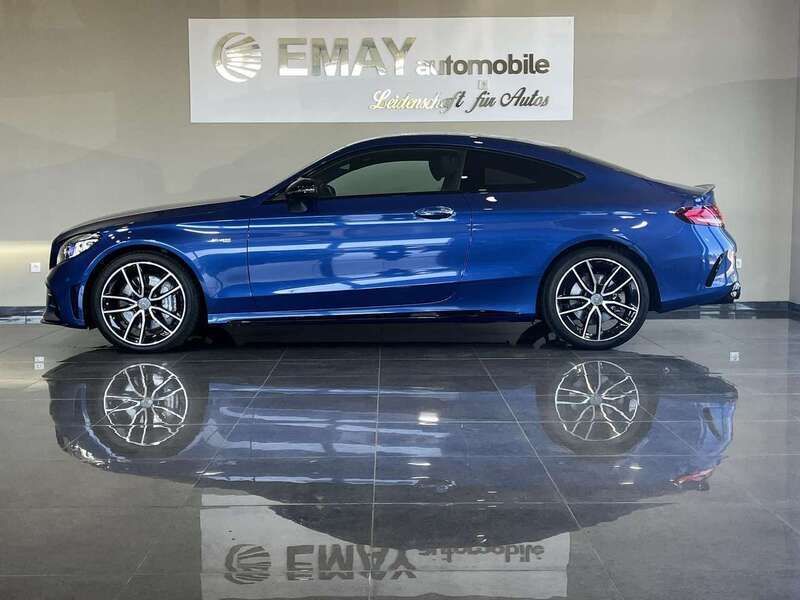 Spektralblau metalliclack Gebraucht 2022 Mercedes C43 AMG AMG Coupé | 49.498 € (Guter Preis) - Bild 1/4