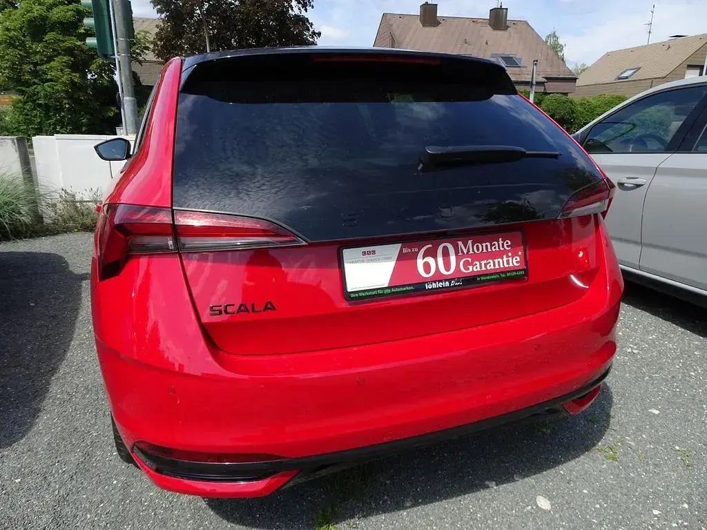 Gebraucht Skoda Scala Monte Carlo 116 PS (85 kW) 2025 Rot Kleinwagen