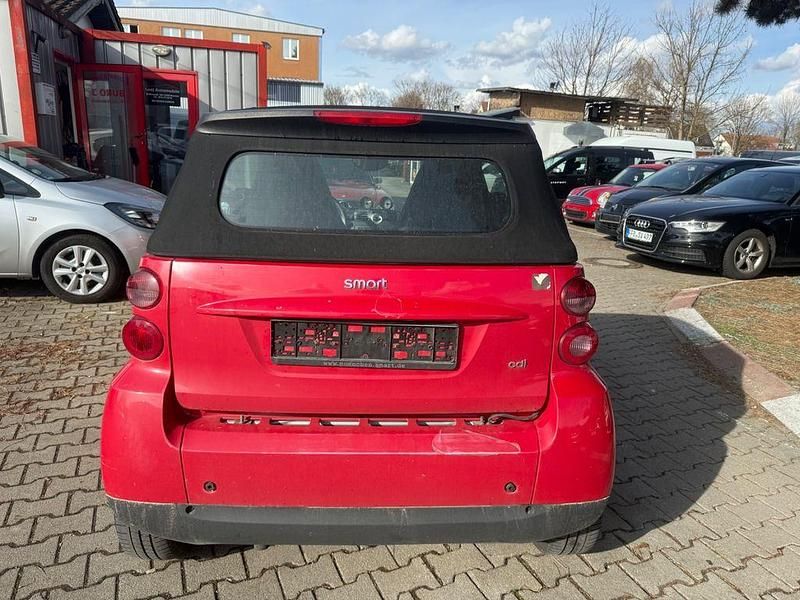 Gebraucht Smart ForTwo Cabrio 45 PS (33 kW) 2009 Rot Cabrio