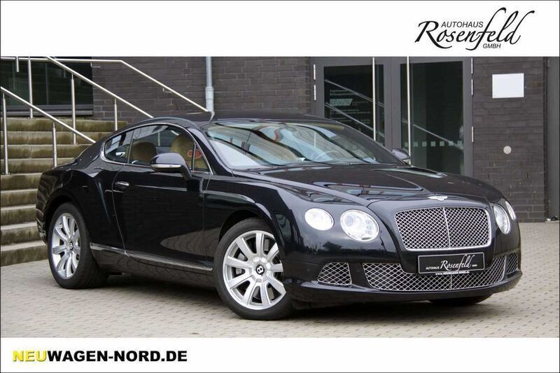 Schwarz metallic Gebraucht 2012 Bentley Continental GT Coupé | 49.900 € - Bild 1/4