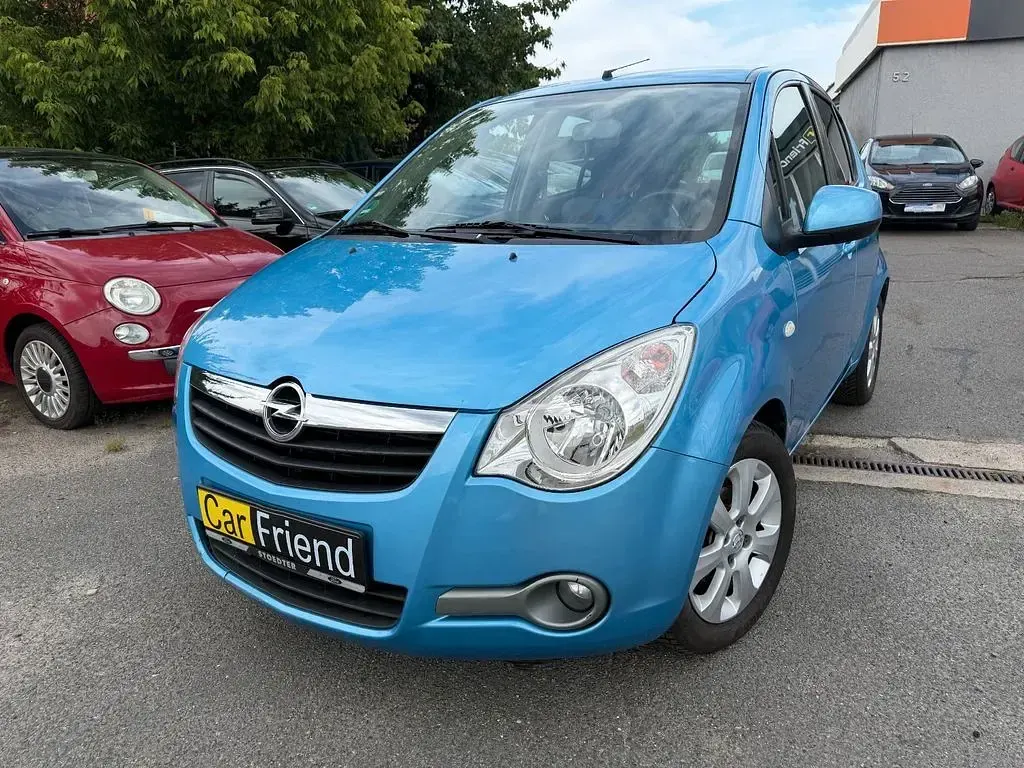 Gebraucht Opel Agila Edition 86 PS (63 kW) 2010 Blau Kleinwagen