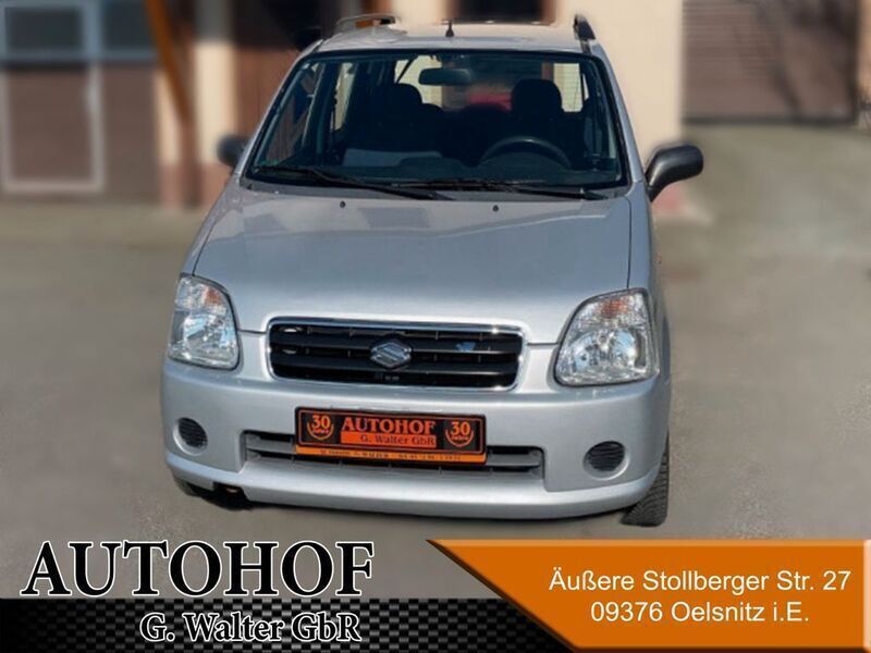Gebraucht Suzuki Wagon R+ 94 PS (69 kW) 2005 Silber Van / Kleinbus
