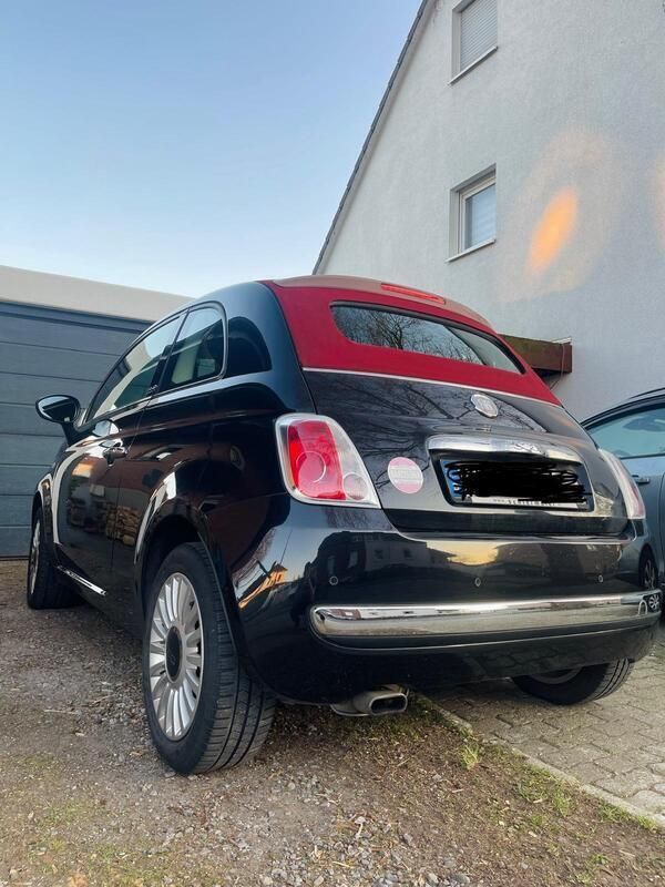 Schwarz Gebraucht 2012 Fiat 500C Cabrio | 6.500 € (Fairer Preis) - Bild 1/4