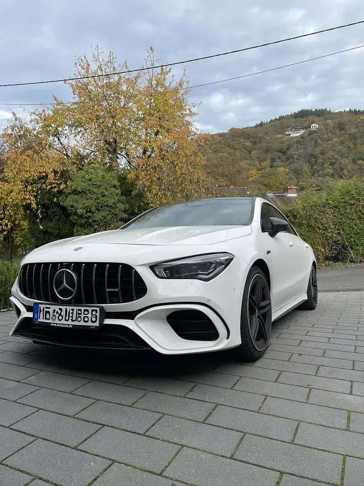 Gebraucht Mercedes CLA45 AMG AMG 421 PS (309 kW) 2021 Weiß Coupé
