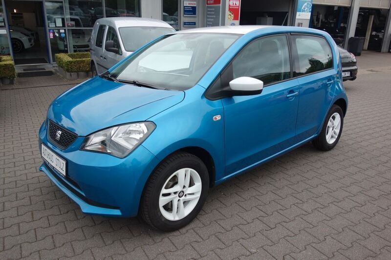 Costa azul metallic Gebraucht 2017 Seat Mii Chic Kleinwagen | 7.597 € (Fairer Preis) - Bild 1/4