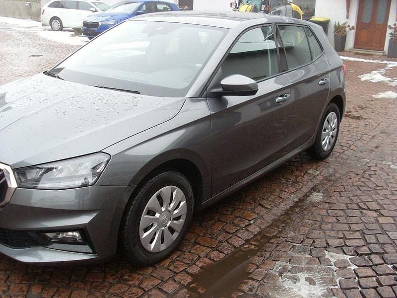 Grau Gebraucht 2024 Skoda Fabia Selection Kleinwagen | 16.800 € (Superpreis) - Bild 1/4
