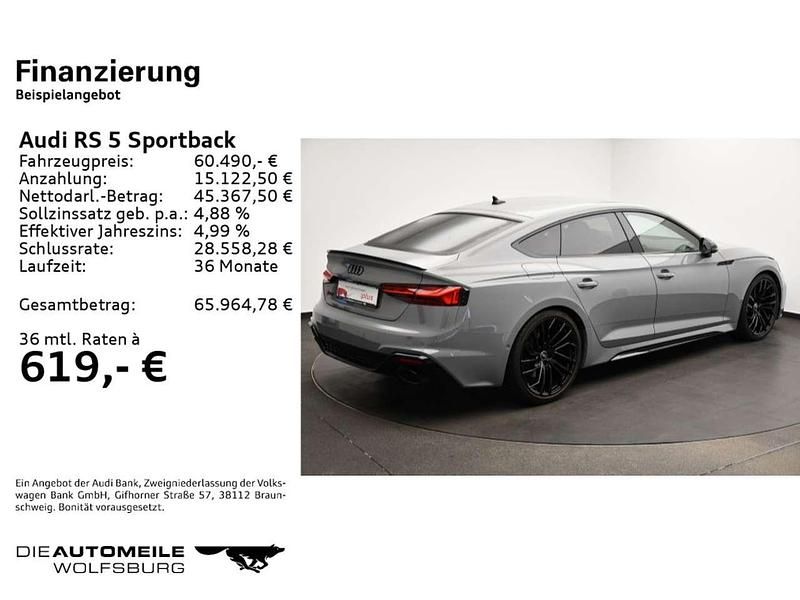 Gebraucht Audi RS5 450 PS (330 kW) 2022 Nardograu Coupé