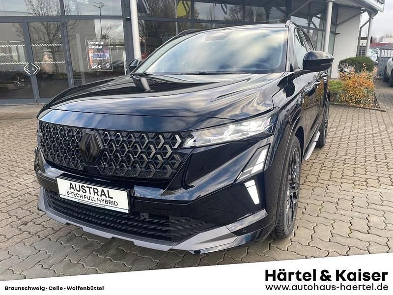 Neu Renault Austral Esprit Alpine 200 PS (147 kW) 2025 Blackpearlschwarz metallic (schwarz) SUV