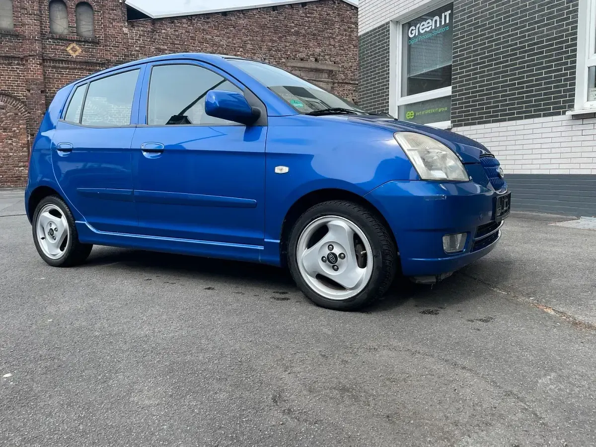 Gebraucht Kia Picanto 65 PS (47 kW) 2004 Blau Kleinwagen
