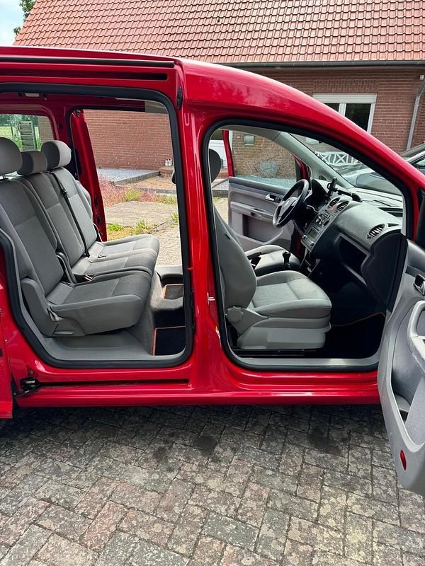 Gebraucht VW Caddy Life 105 PS (77 kW) 2006 Rot Van / Kleinbus