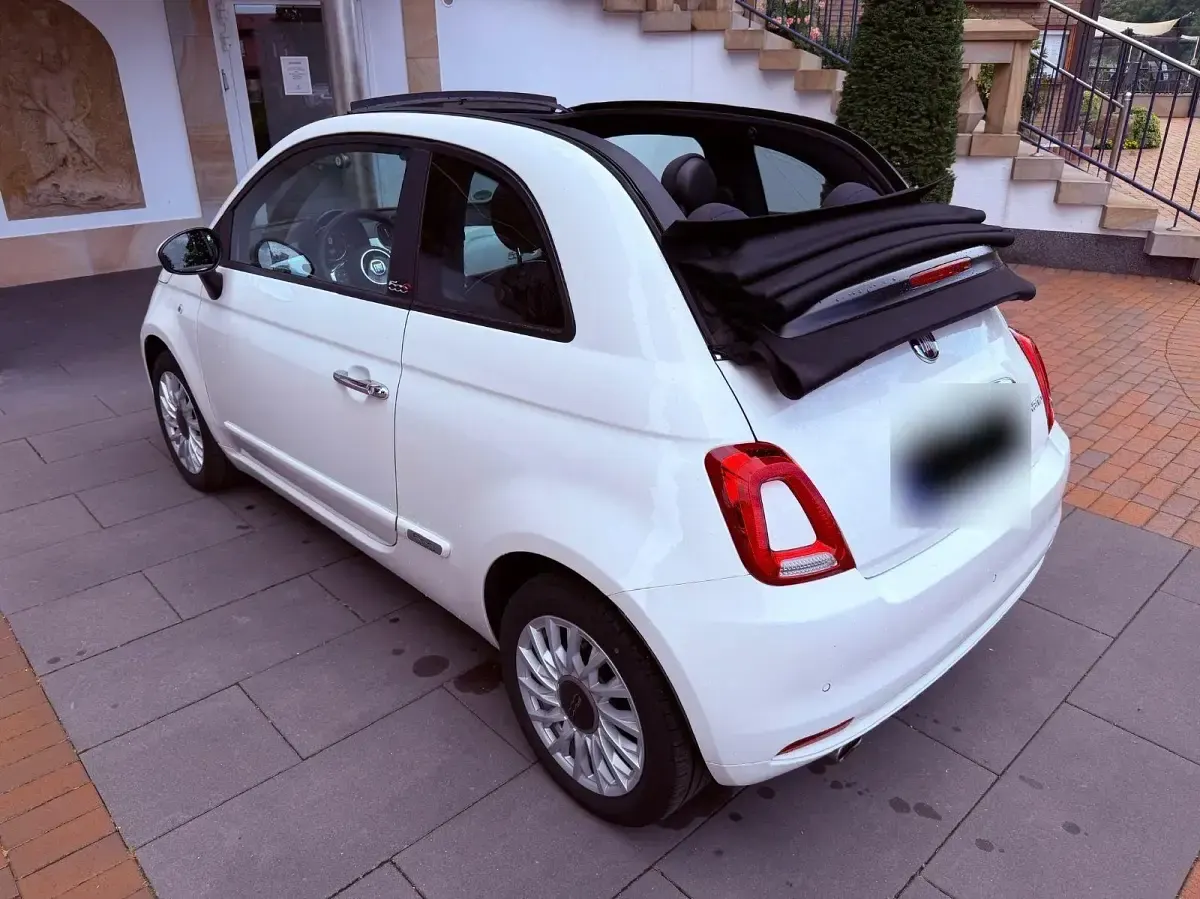 Gebraucht Fiat 500C Lounge 69 PS (50 kW) 2021 Weiß Cabrio