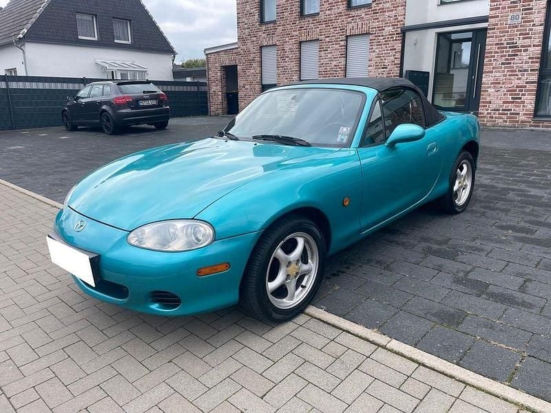 Grün Gebraucht 2003 Mazda MX5 Cabrio | 4.100 € (Superpreis) - Bild 1/4