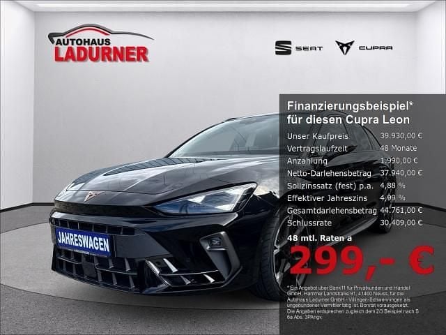 Schwarz Gebraucht 2025 Cupra Leon VZ Kombi | 39.930 € (Fairer Preis) - Bild 1/4
