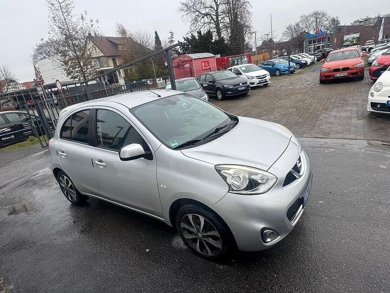 Gebraucht Nissan Micra Acenta 80 PS (58 kW) 2016 Silber Limousine